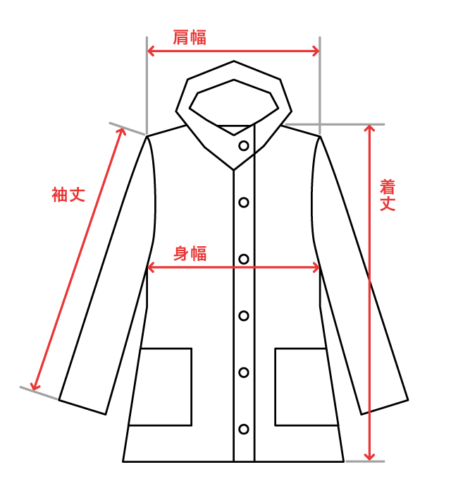 洋服・靴・小物の採寸方法 - メルカリ スマホでかんたん フリマアプリ